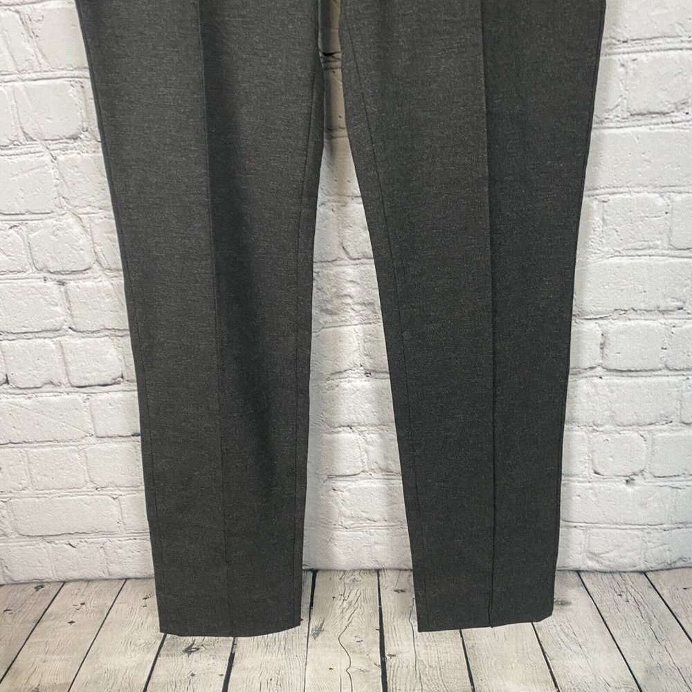 Everlane Stretch Ponte Crop Pants Exposed Side Zip Front Seam - Picture 6 of 10
